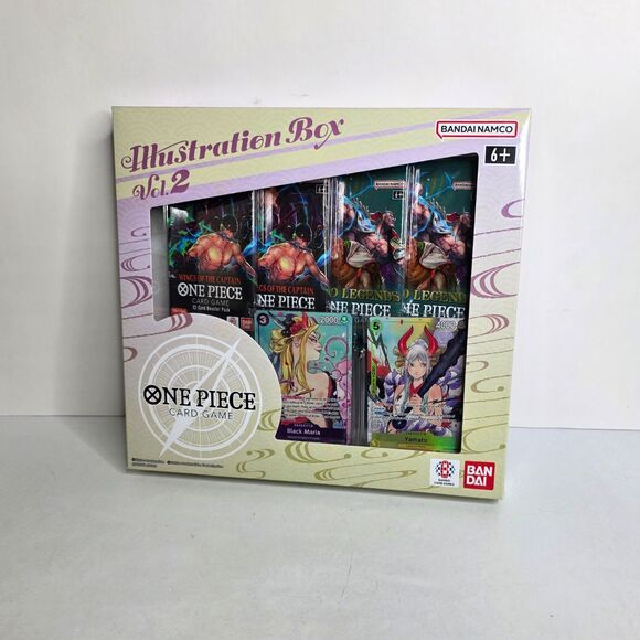 One Piece Trading Card Game - Illustration Box Vol 2 - NEW FACTORY SEALED BOX - Picture 1 of 5